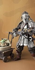 THE MANDALORIAN RONIN MANDALORIAN Y GROUGU BESKAR ARMOR