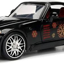 FAST AND THE FURIOUS JOHNNYS HONDA S2000 124 SCALE DIE-CAST METAL VEHICLE