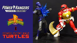 POWER RANGERS X TEENAGE MUTANT NINJA  RAPHAEL AND FOOT SOLDIER TOMMY