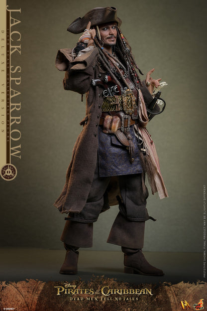 HOTTOYS JACK SPARROW (ARTISAN EDITION DELUXE VERSION)