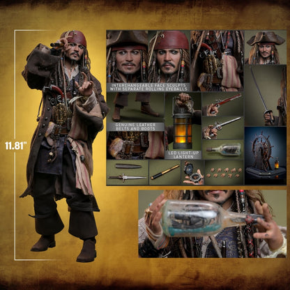 HOTTOYS JACK SPARROW (ARTISAN EDITION DELUXE VERSION)