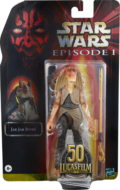 THE BLACK SERIES JAR JAR BINKS 50TH ANYVERSARY