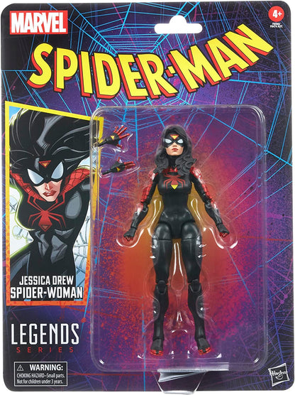 SPIDER MAN MARVEL LEGEND RETRO JESSICA DREW SPIDER WOMAN