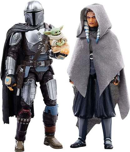 THE BLACK SERIES THE MANDALORIAN. AHSOKA TANO GROGU 3 PACK