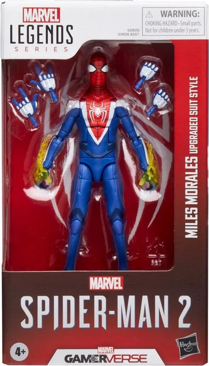 SPIDER-MAN MARVEL LEGENDS SERIES GAMERVERSE MILES MORALES UPGRADED SUIT STY