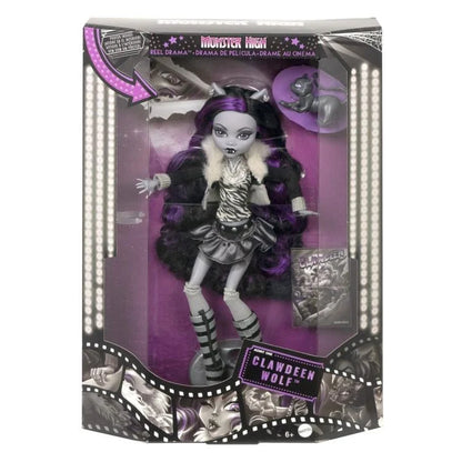 MONSTER HIGH REEL DRAMA CLAWDEEN WOLF COLLECTOR DOLL