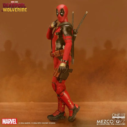 DEADPOOL & WOLVERINE DEADPOOL DELUXE EDITION ONE12 COLLECTIVE ACTION FIGURE