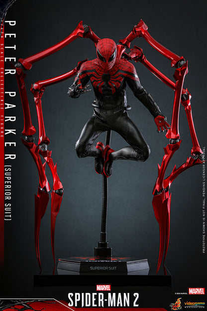 PETER PARKER (SUPERIOR SUIT) 1.6 HOTTOYS