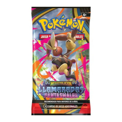 POKEMON TCG SPANISH MEGA EVOLUTION 02 PHANTASMAL FLAMES BOOSTER