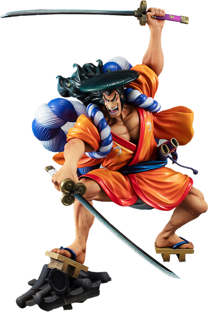 STATUE PORTRAIT OF PIRATES ONE PIECE WARRIORS ALLIANCE ODEN KOZUKI