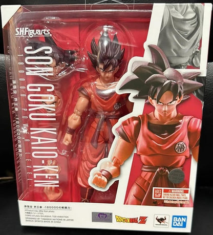 SH FIGUARTS SON GOKU KAIO KEN 18000 POWER LEVEL