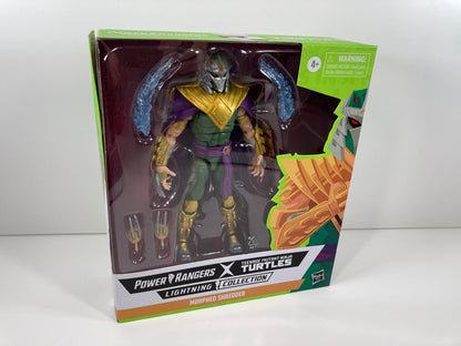 POWER RANGERS X TEENAGE MUTANT NINJA  MORPHED SHREDDER