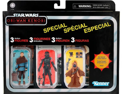 THE VINTAGE COLLECTION OBI WAN KENOBI BEN PURGE TEEKA 3 PACK