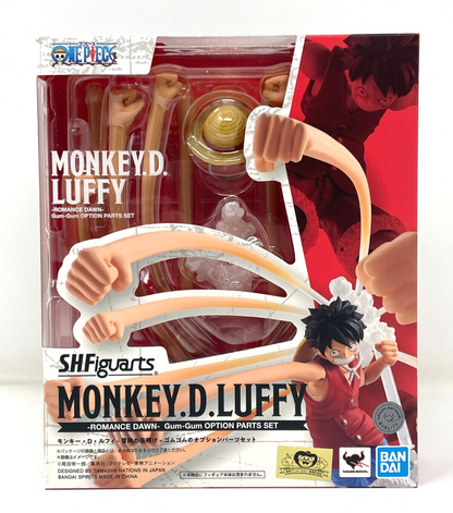 ONE PIECE LUFFY GUM-GUM S.H. FIGUARTS OPTION PARTS SET