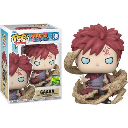 FUNKO POP NARUTO SHIPPUDEN GAARA COMIC CON #1649