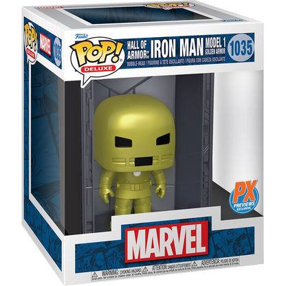 MARVEL HALL OF ARMOR  IRON MAN MODEL 1 PX PREVIEWS EXCLUSIVE