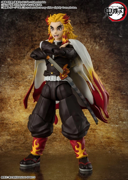 DEMON SLAYER KIMETSU NO YAIBA KYOJURO RENGOKU S.H.FIGUARTS ACTION FIGURE