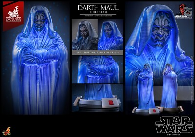 HOTTOYS SW DARTH MAUL HOLOGRAM 1/6