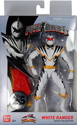 POWER RANGERS LEGACY  DINO THUNDER WHITE RANGER