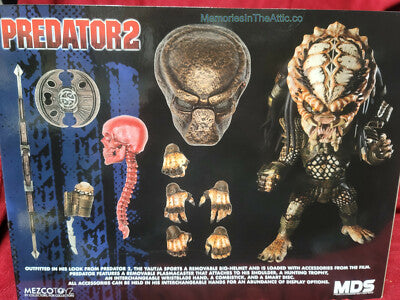 PREDATOR 2 MDS DESIGNER SERIES PREDATOR CITY HUNTER ACTION FIGURE