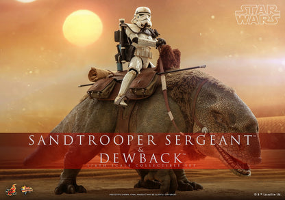 HOTTOYS SANDTROOPER SERGEANT AND DEWBACK 1/6