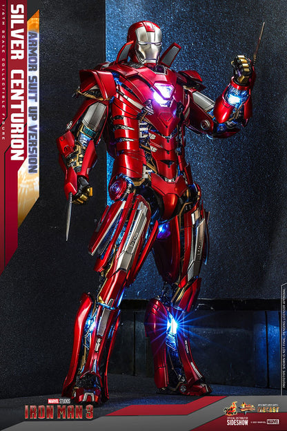 SILVER CENTURION ARMOR SUIT UP VERSION