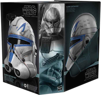 HASBRO THE BLACK SERIES SW ELECTRONIC HELMET CLONE CAPTAIN REX