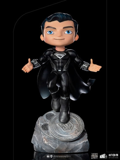 MINICO VINYL STATUE JUSTICE LEAGUE SUPERMAN BLACK SUIT