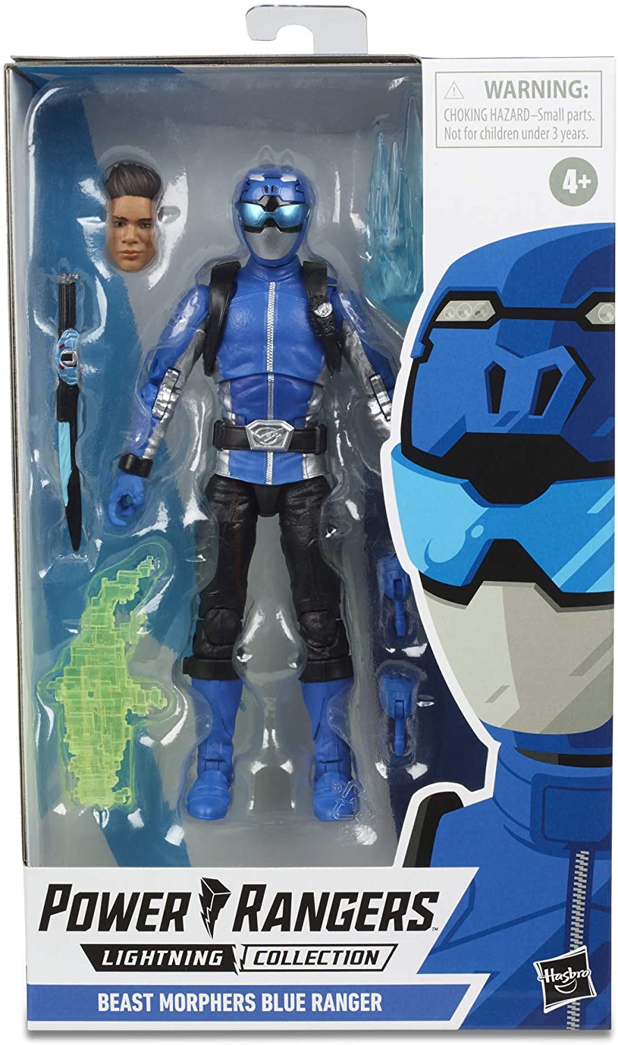 Power Rangers Lightning Collection - Beast Morphers Blue Ranger