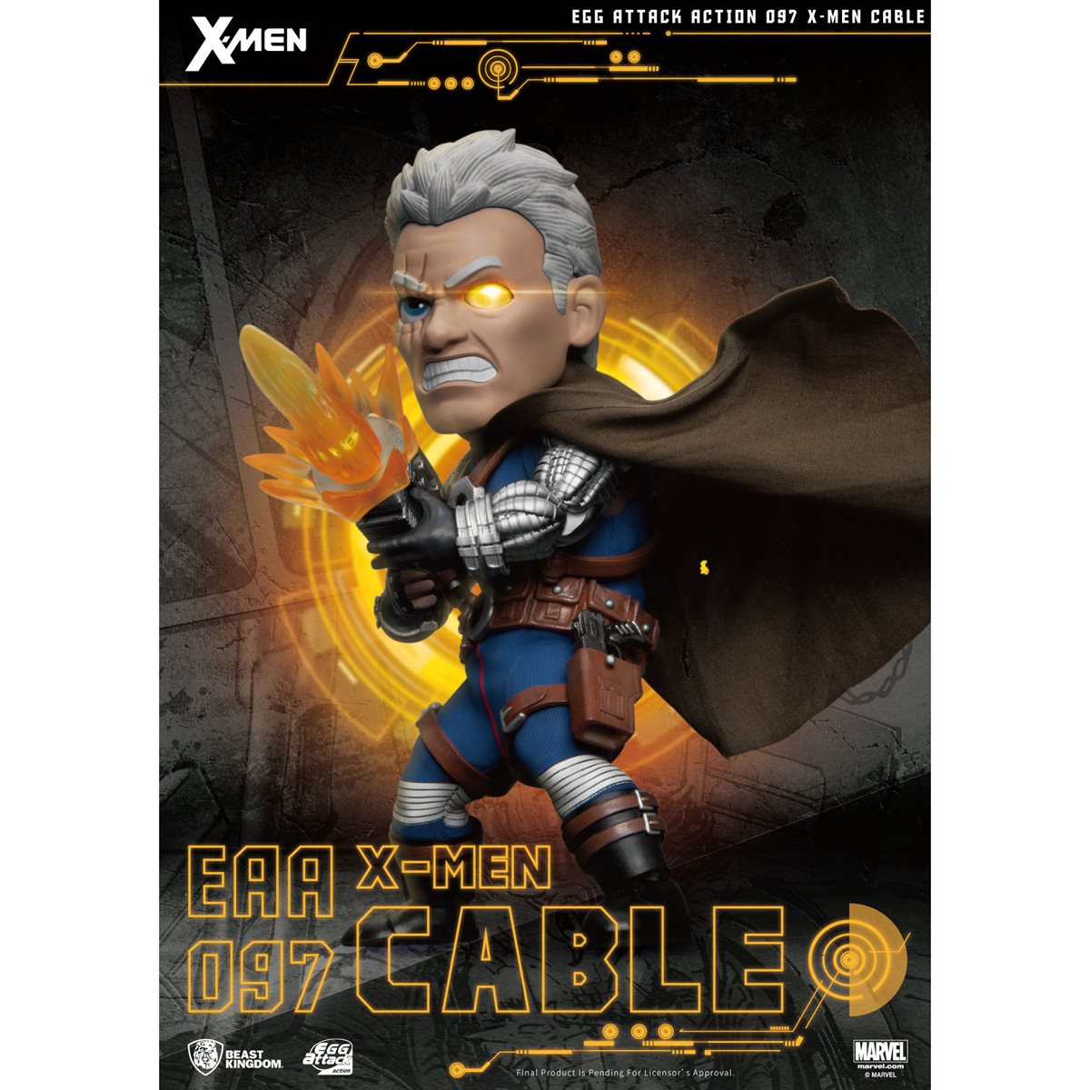 Beast Kingdom X-Men Cable Egg Attack EAA-097