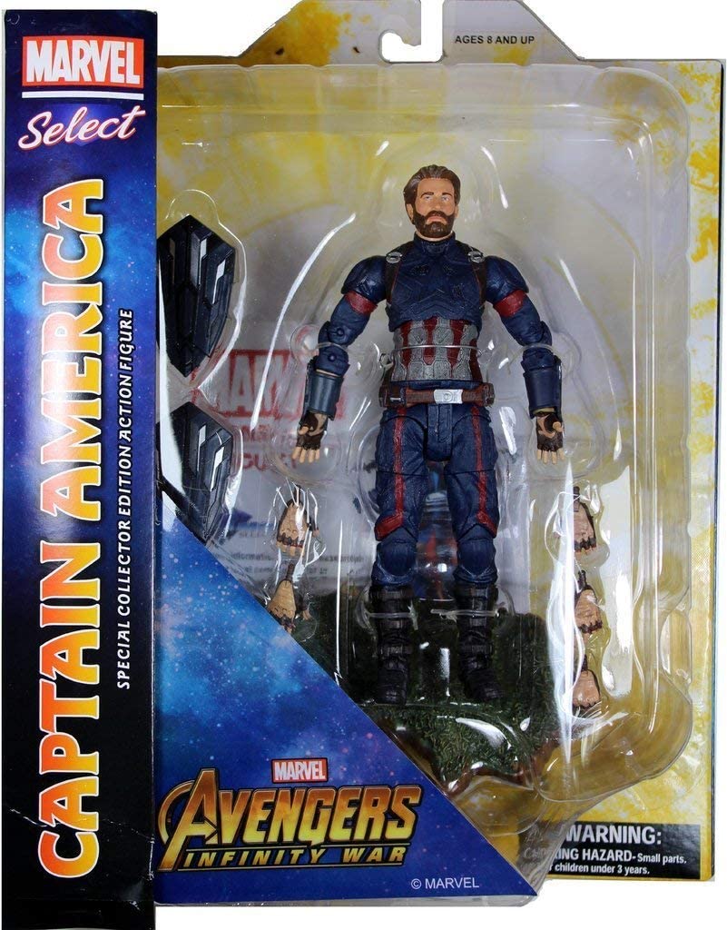 Diamond Select - Marvel Select: Captain America - Panama Uv Store