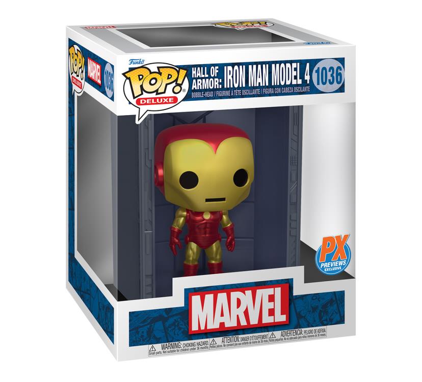 Funko Pop Deluxe Iron Man Hall of Armor Model 4 PX Previews Exclusive -  Panama Uv Store