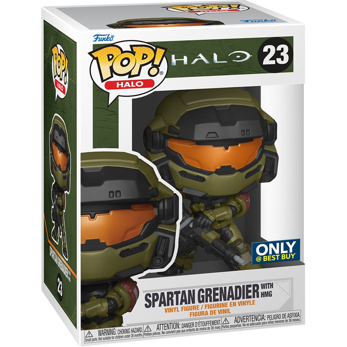 Funko Pop Halo Spartan Grenadier with HMG Exclusive