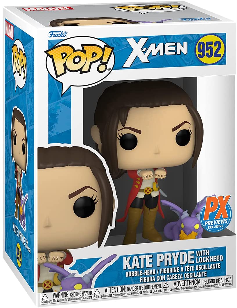 Funko Pop Marvel X-Men Kate Pryde con Lockheed