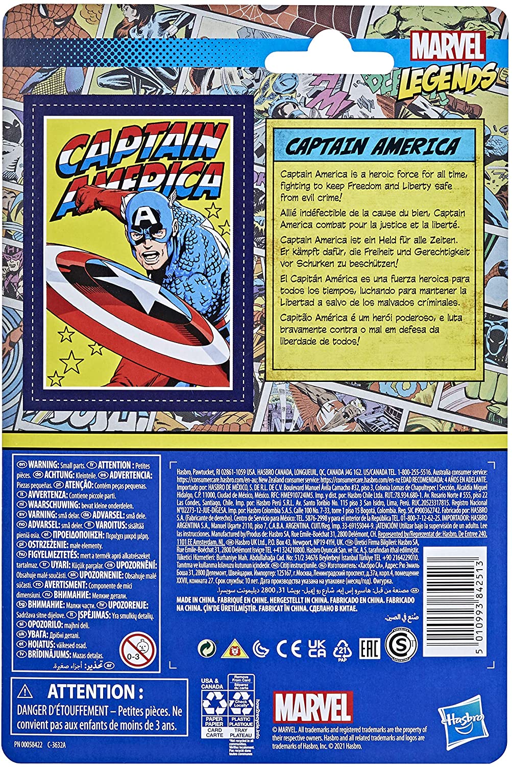 Marvel Hasbro Legends Series Captain America