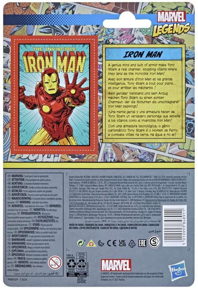 Marvel Hasbro Legends Series Iron Man