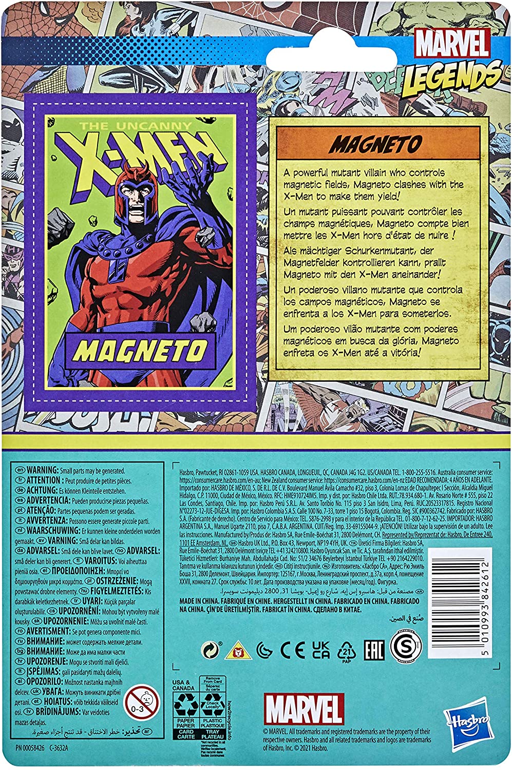 Marvel Hasbro Legends Series Magneto