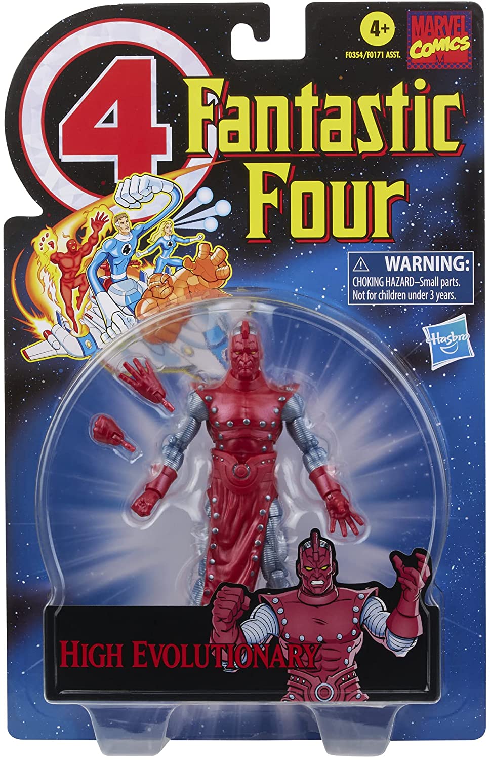 Marvel Hasbro Legends Series Retro Fantastic Four High Evolutionary