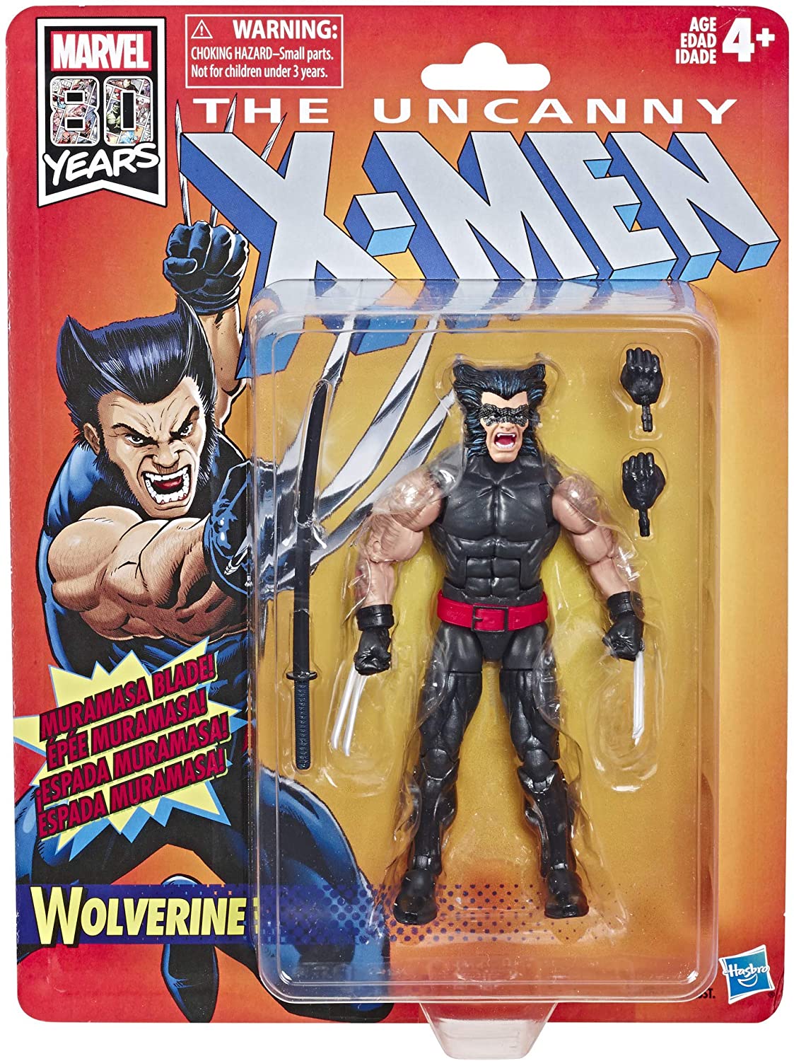 Marvel Hasbro Legends Series Retro X-Men Wolverine