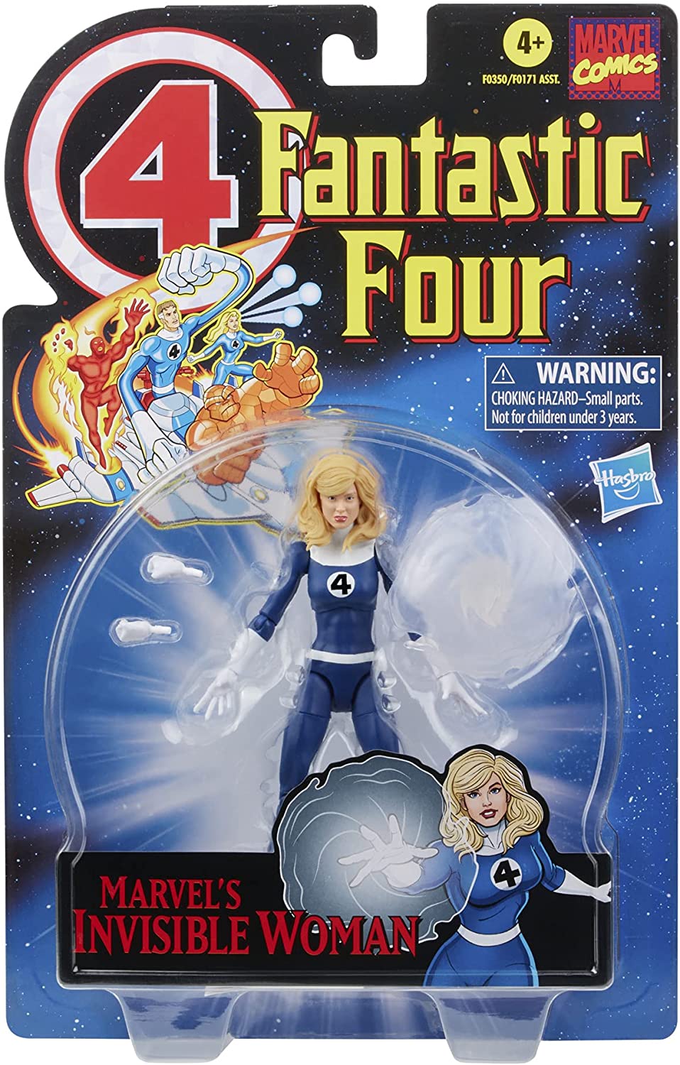 Marvel Legends Series Retro Fantastic Four Marvel Invisible Woman
