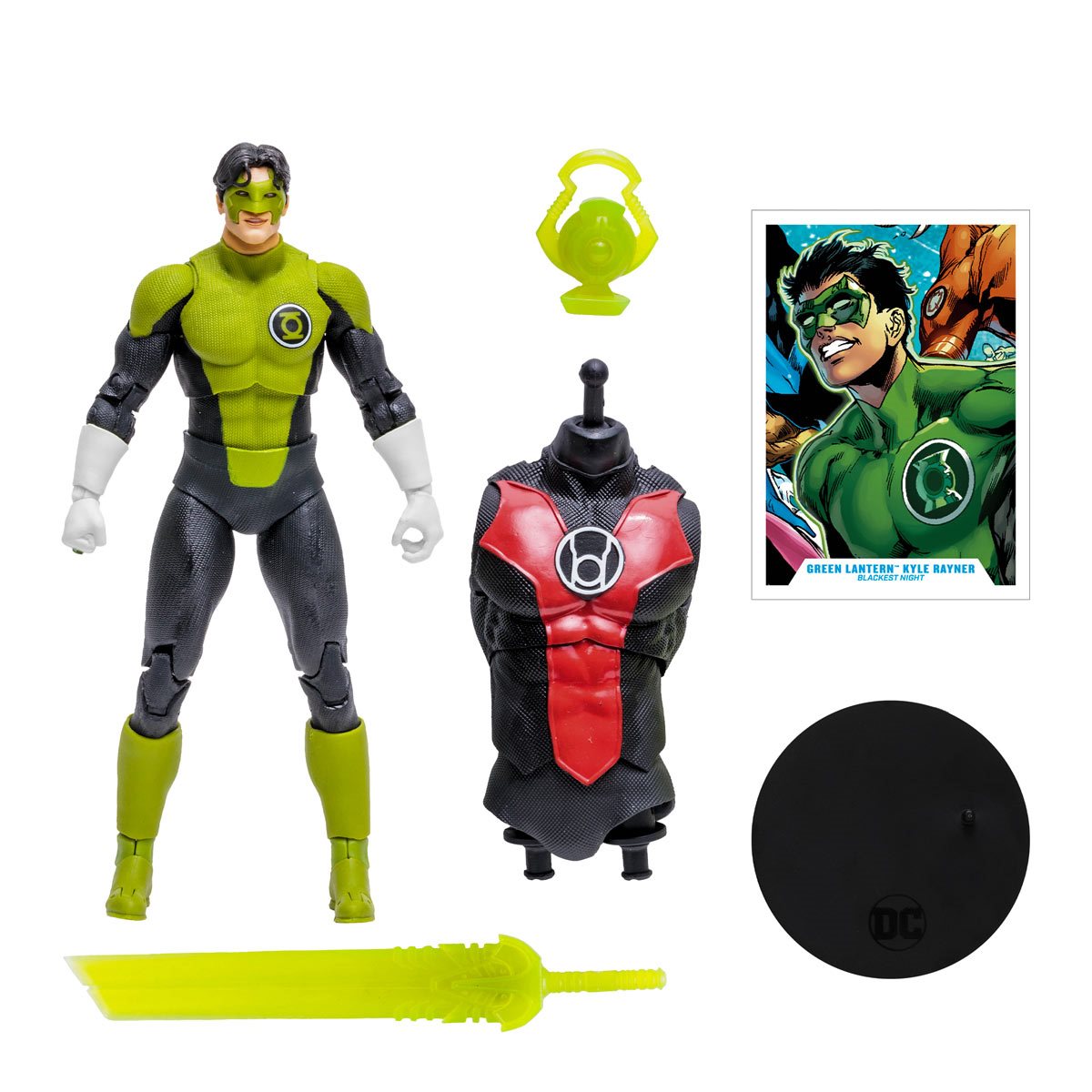 McFarlane Toys Blackest Night Green Lantern Kyle Rayner