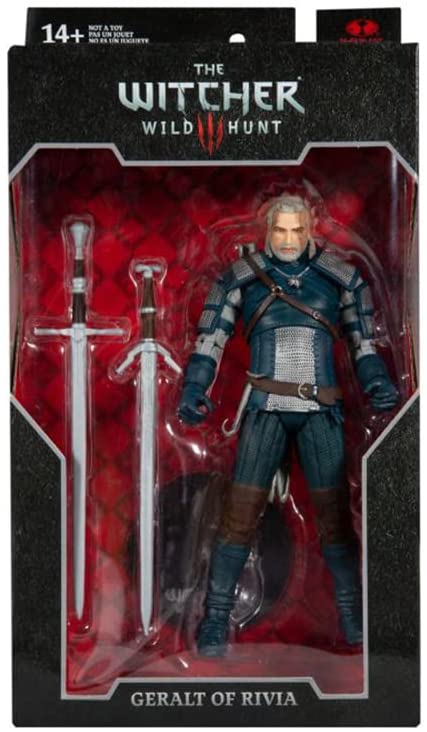 McFarlane Toys The Witcher Geralt of Rivia (Viper Armor Teal)