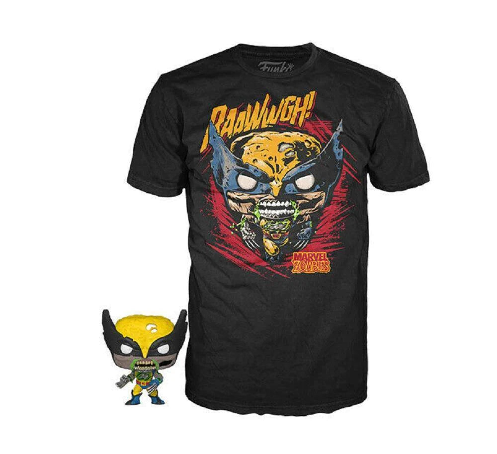 T-shirt &amp; Funko Pocket Marvel Zombies Wolverine