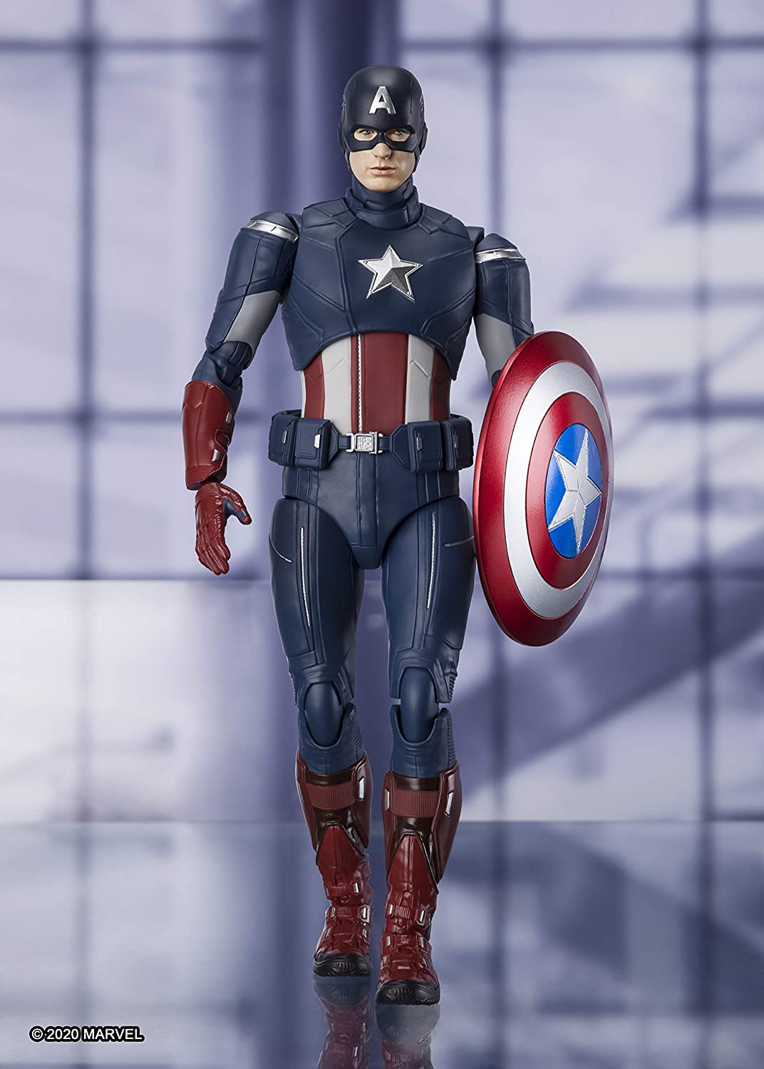 Tamashii Nations S.H.Figuarts Avengers Endgame Capitán América (Cap vs Cap Edition)