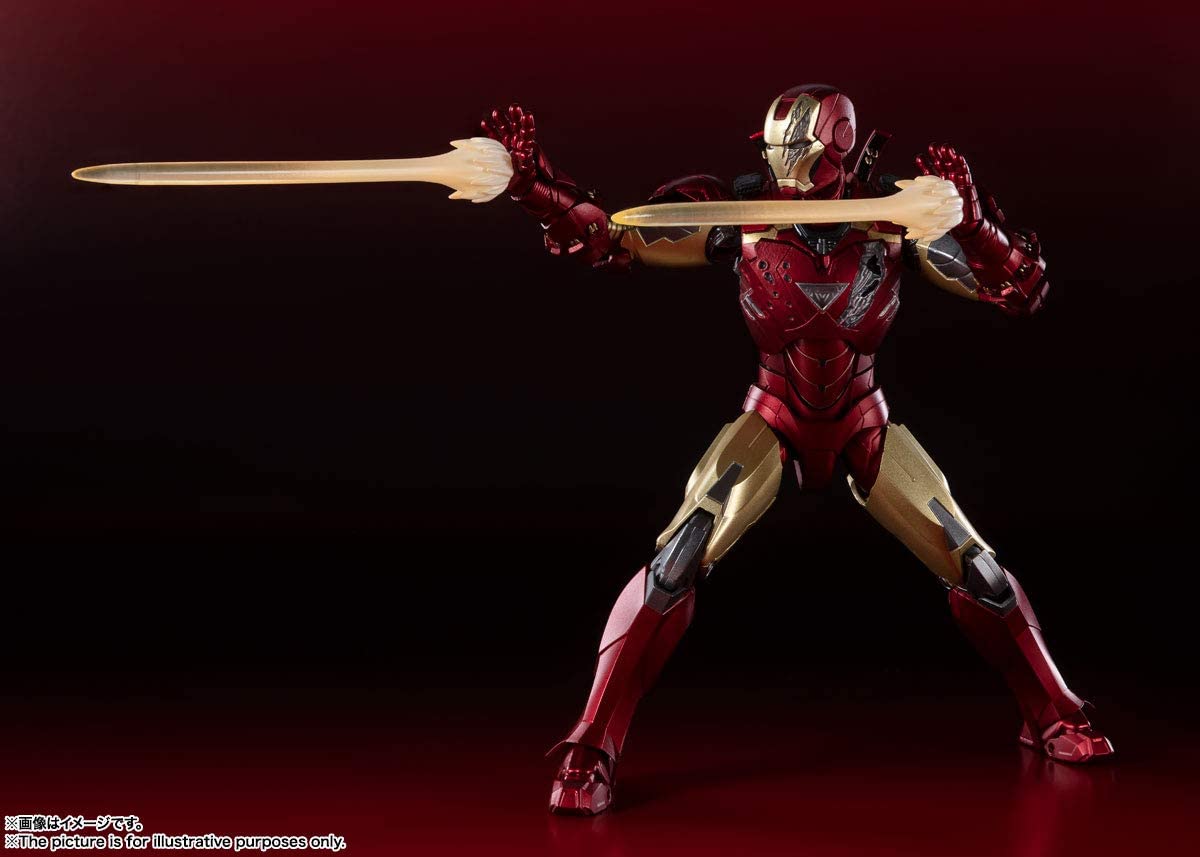 Tamashii Nations S.H.Figuarts Iron Man Mark 6 - Battle Damage Edición