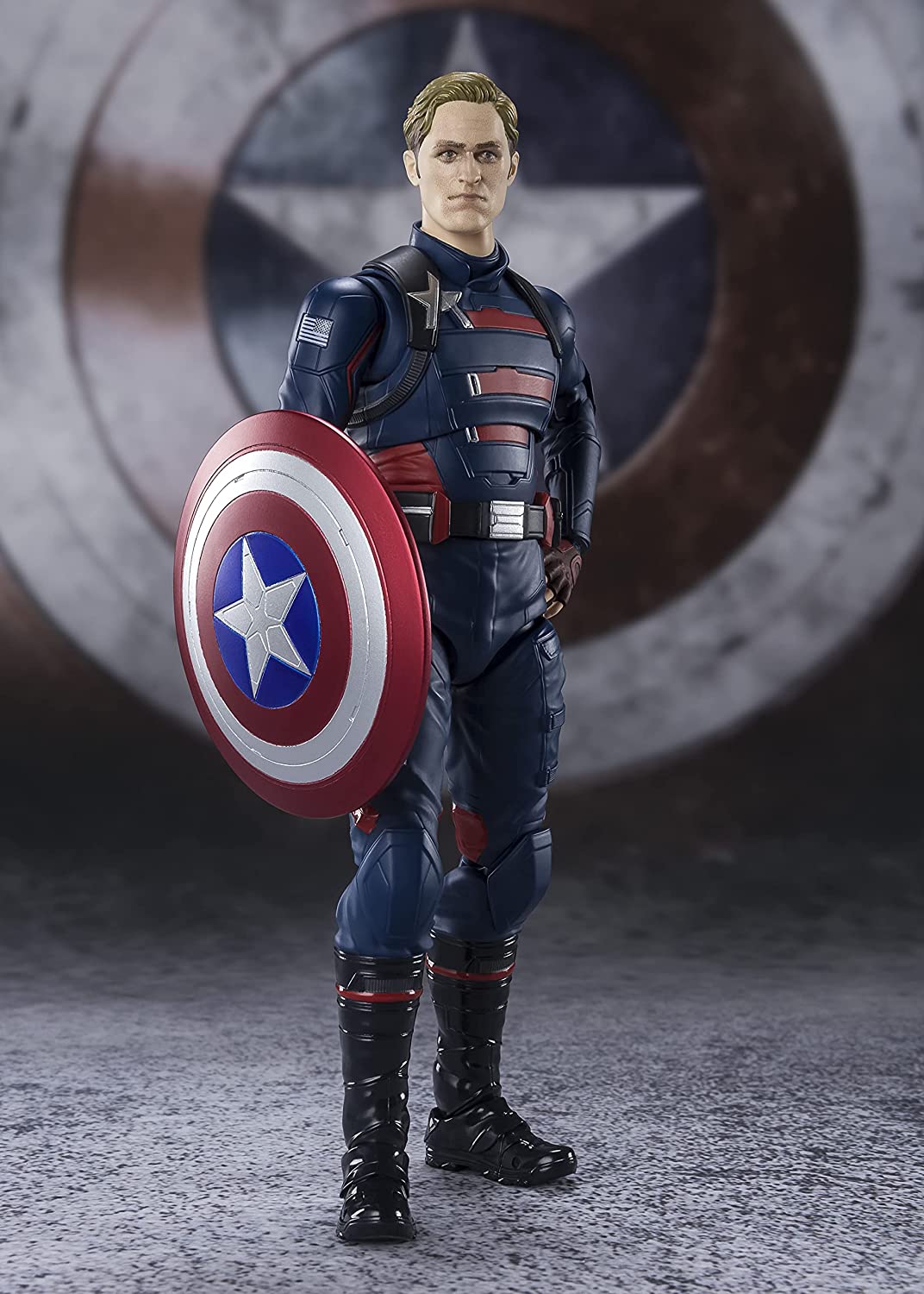 Tamashii Nations S.H.Figuarts Marvel: Falcon y el Soldado de Invierno - Capitán América (John F. Walker)