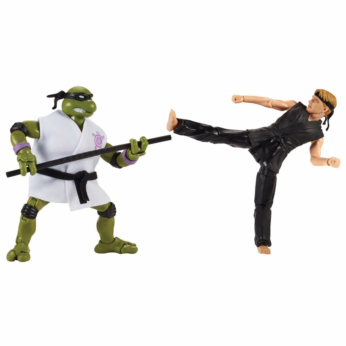 Teenage Mutant Ninja Turtles Cobra Kai Donatello vs. Johnny Lawrence