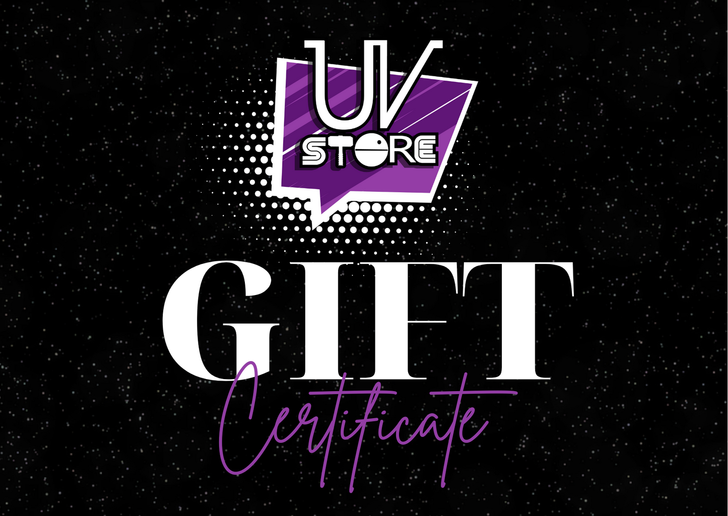 Tarjeta de Regalo UV Store